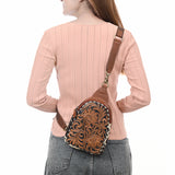 ADBGA613-Sling Genuine Western Leather Women Bag