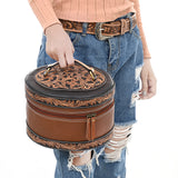 ADBGA615 Jewelry Case Genuine Western Leather Women Bag