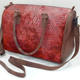 ADBG1562 Duffel Genuine Western Leather Women Bag