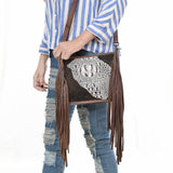 ADBG1565 Crossbody Genuine Western Leather Women Bag