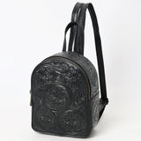 ADBGZ875 Backpack Hand Tooled Genuine Leather women bag western handbag purse