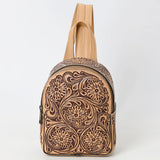 ADBGZ875 Backpack Hand Tooled Genuine Leather women bag western handbag purse