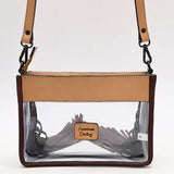 ADBGZ876 Clear Bag Genuine Western Leather Women Bag