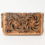 ADBGA629-Wristlet Genuine Western Leather Women Bag