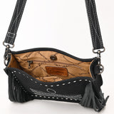 ADBG1572 Crossbody Genuine Western Suede Leather women bag