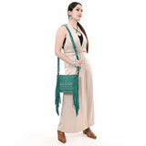 ADBG1572 Crossbody Genuine Western Suede Leather women bag