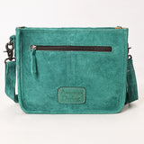 ADBG1572 Crossbody Genuine Western Suede Leather women bag