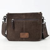 ADBG1572 Crossbody Genuine Western Suede Leather women bag