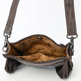 ADBG1572 Crossbody Genuine Western Suede Leather women bag