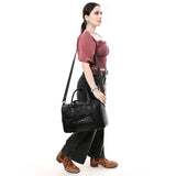 ADBG1562 Duffel Genuine Western Leather Women Bag