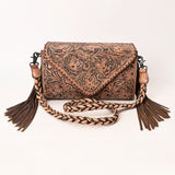 ADBG1581 Crossbody Hand Tooled Genuine Western Leather Women Bag