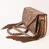 ADBG1581 Crossbody Hand Tooled Genuine Western Leather Women Bag