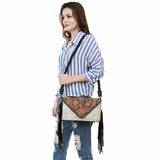 ADBG1582 Envelope Genuine Western Leather Women Bag