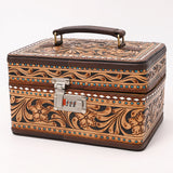 ADBGA632 Jewelry Case Genuine Western Leather Women Bag