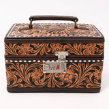 ADBGA634 Jewelry Case Genuine Western Leather Women Bag