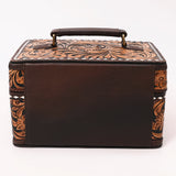 ADBGA634 Jewelry Case Genuine Western Leather Women Bag