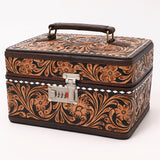 ADBGA634 Jewelry Case Genuine Western Leather Women Bag