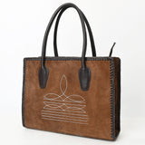 ADBGM484 Tote Genuine Western Suede Leather women bag