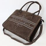 ADBG1553 Tote Genuine Western Suede Leather women bag