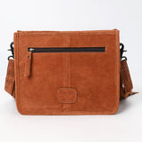 ADBG1572 Crossbody Genuine Western Suede Leather women bag