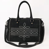 ADBG1585 Duffel Genuine western Suede Leather women bag