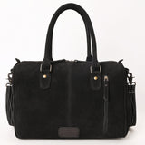 ADBG1585 Duffel Genuine western Suede Leather women bag