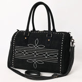 ADBG1585 Duffel Genuine western Suede Leather women bag