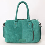 ADBG1585 Duffel Genuine western Suede Leather women bag