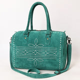 ADBG1585 Duffel Genuine western Suede Leather women bag