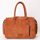 ADBG1585 Duffel Genuine western Suede Leather women bag