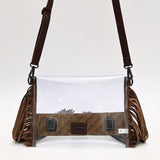 ADBGZ889 Clear Bag Genuine Western Leather Women Bag