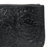 ADBGZ895 Wristlet Genuine Western Leather Women Bag