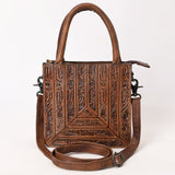 ADBG1608 Tote Hand Tooled Genuine Western Leather Women Bag