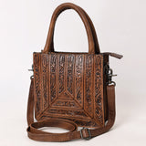 ADBG1608 Tote Hand Tooled Genuine Western Leather Women Bag