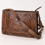 ADBG1609 Crossbody Hand Tooled Genuine Western Leather Women Bag