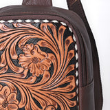 ADBGA661 Sling Hand Tooled Genuine Western Leather Women Bag