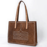 ADBGM517 Tote Genuine Western Suede Leather women bag