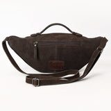 ADBG1618 Fanny Pack Genuine Western Leather Women Bag