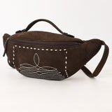 ADBG1618 Fanny Pack Genuine Western Leather Women Bag