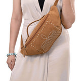 ADBG1618 Fanny Pack Genuine Western Leather Women Bag