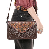 ADBG1623 Envelope Genuine Western Leather Women Bag