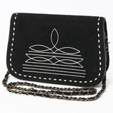 ADBG1626 Crossbody Suede Genuine Western Leather Women Bag