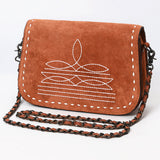 ADBG1626 Crossbody Suede Genuine Western Leather Women Bag