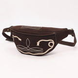 ADBGA668 Fanny Pack  Genuine Western Leather Women Bag