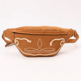 ADBGA668 Fanny Pack  Genuine Western Leather Women Bag