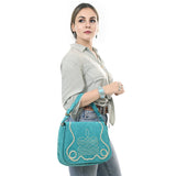 ADBGA670 Crossbody Genuine Western Suede Leather women bag