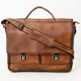 OHM118B Briefcase Genuine Leather women bag western Bag