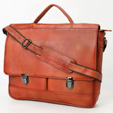 OHM118C Briefcase Genuine Leather women bag western Bag