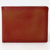 OHM120C Genuine Western Leather Bifold Wallet