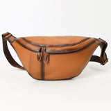 OHM121 Fanny Pack Genuine Leather women bag western Bag